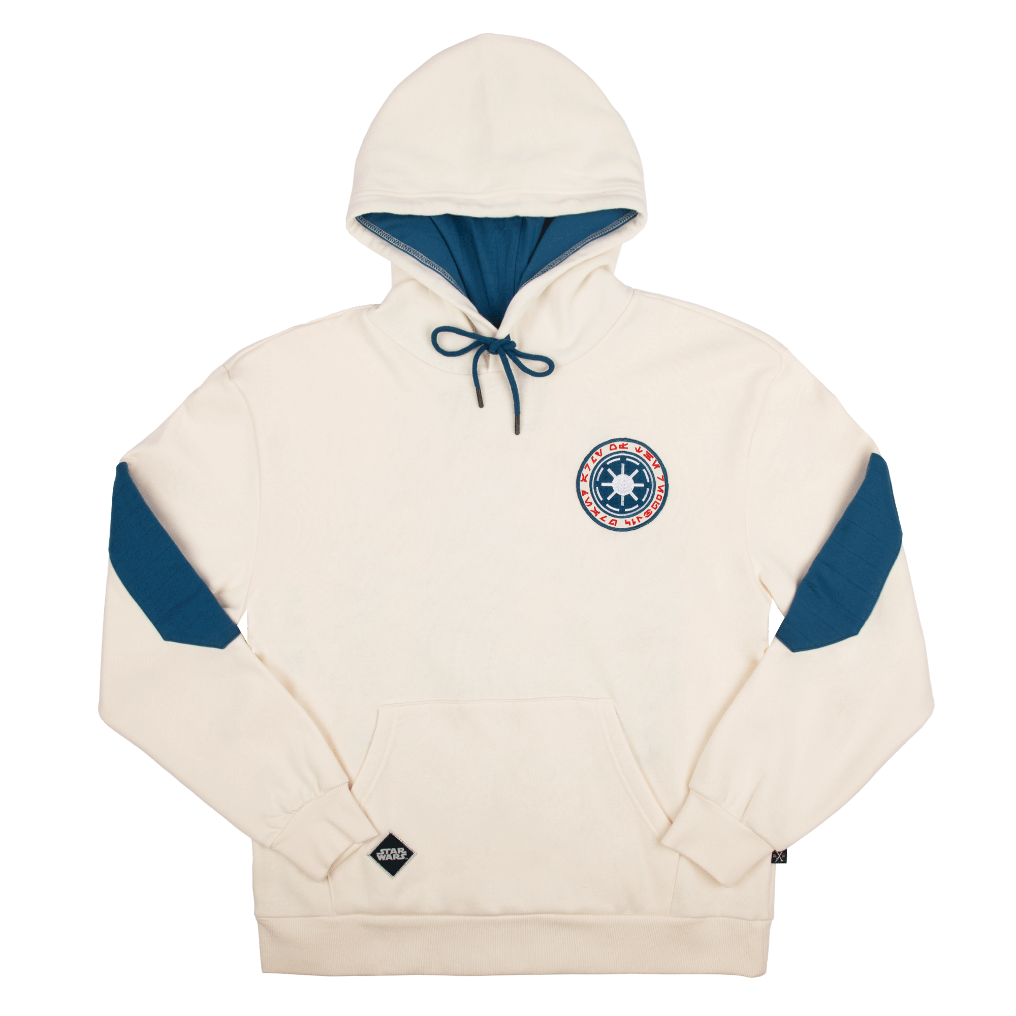 Star Wars Republic Clone Trooper White Pullover Hoodie Official Apparel Accessories Heroes Villains Star Wars