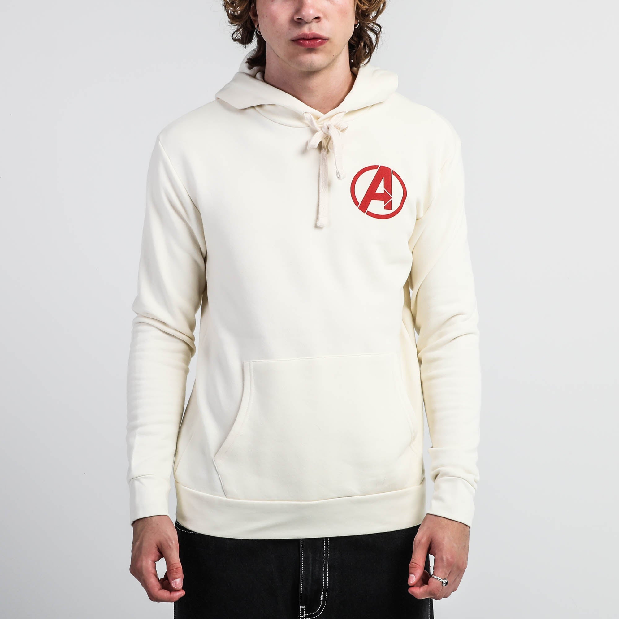 Marvel Avengers Assembling Since 1963 Natural Hoodie Official Apparel Accessories Heroes Villains Marvel