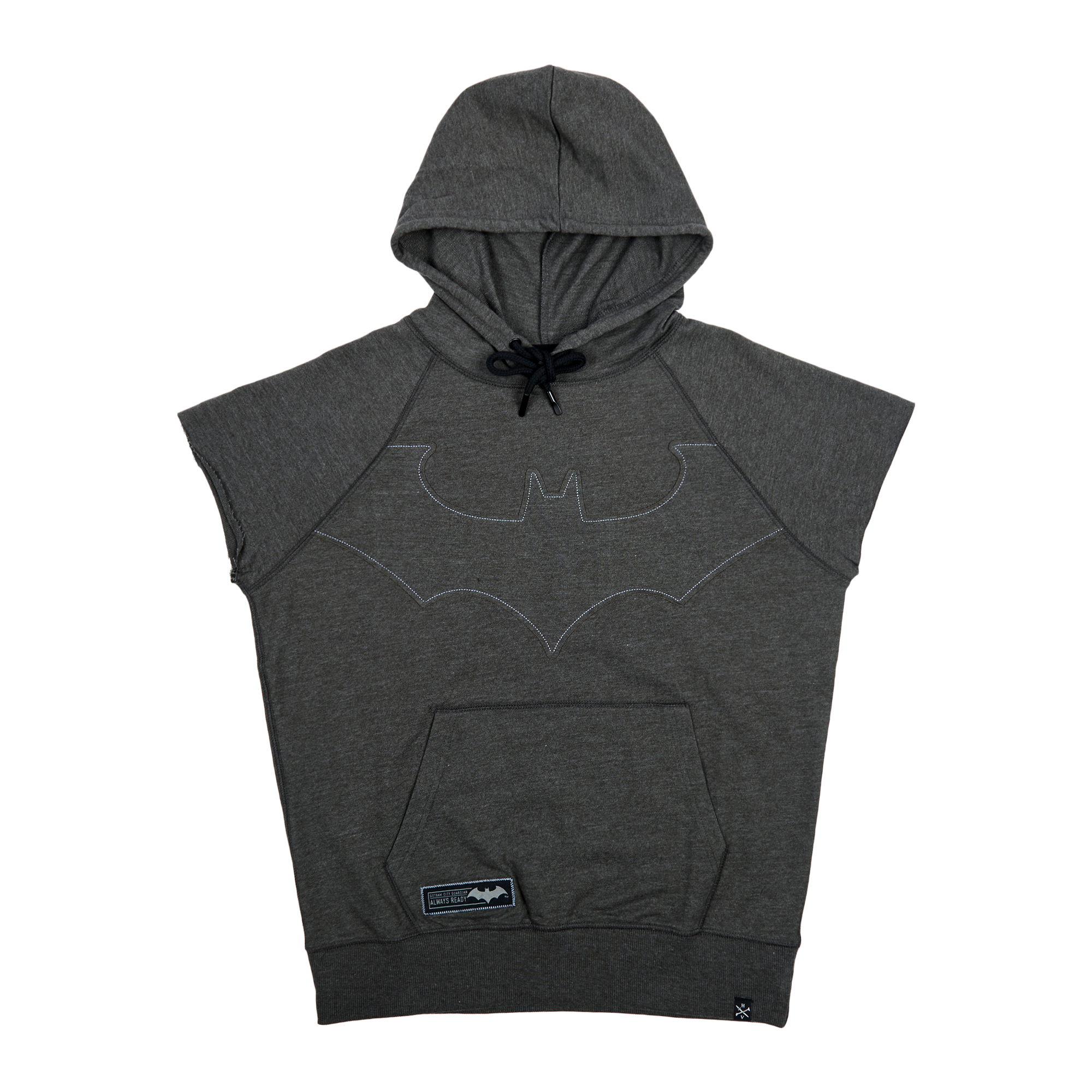 Batman Always Ready Sleeveless Hoodie