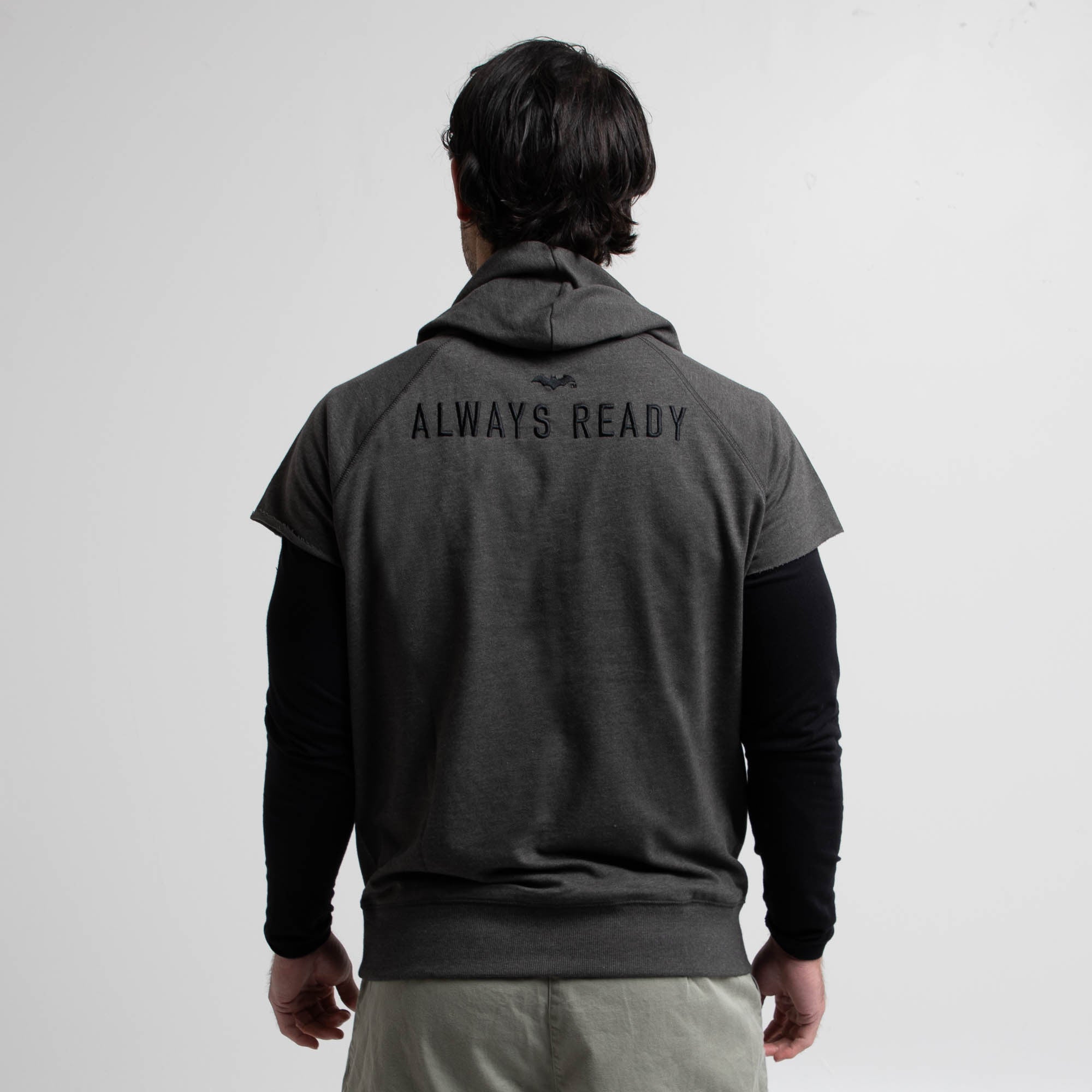 Batman Always Ready Sleeveless Hoodie