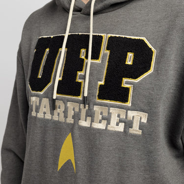 United Federation Of Planets Gray Hoodie - Heroes & Villains-Star Trek-Hoodie