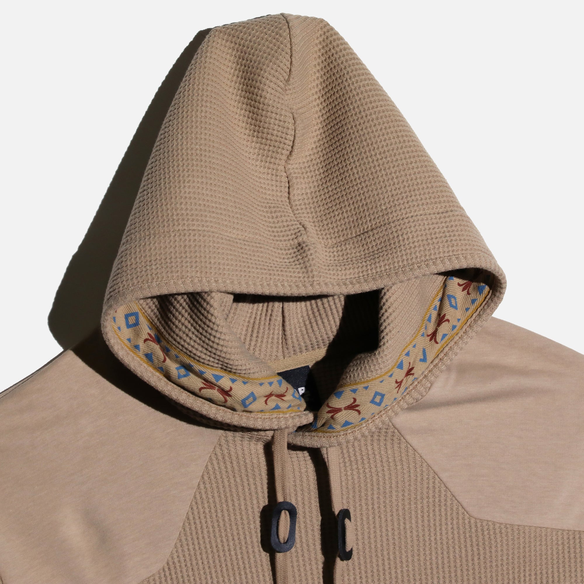 Qui-Gon Jinn Bigger Fish Waffle Knit Hoodie