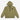 Green Hoodie with Kangaroo Pocket and Hood. The Hoodie has a patch on the right chest area and black strings to tighten the hood