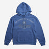 Blue X-Men hoodie with text and design on a white background