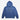 Blue X-Men hoodie with text and design on a white background