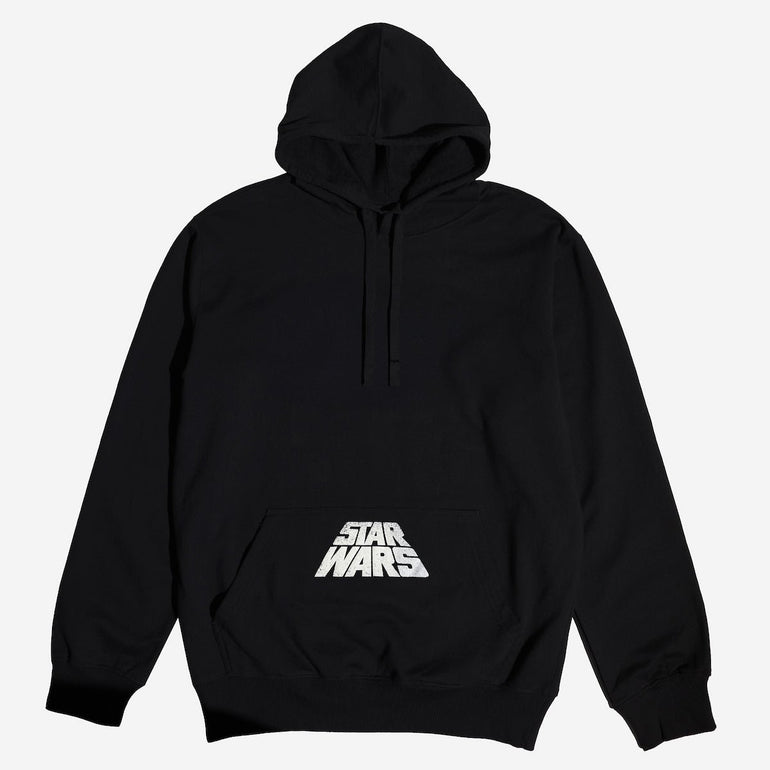 Sweat à Capuche Star Wars Logo Classic – Héros, Vaisseaux & Vilains De La Trilogie Originale