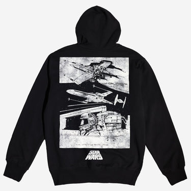 Star Wars Story Board Collage Hoodie