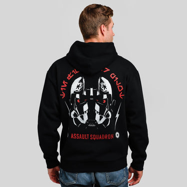 Tie Fighter Vintage Wash Heavyweight Hoodie - Heroes & Villains-Star Wars-Hoodie