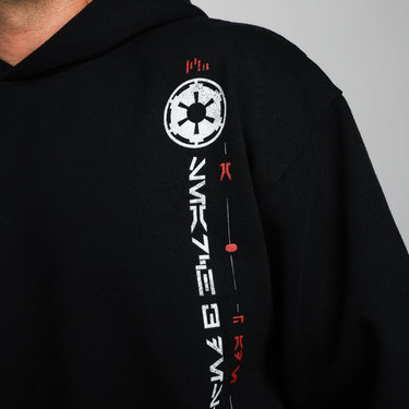 Tie Fighter Vintage Wash Heavyweight Hoodie - Heroes & Villains-Star Wars-Hoodie