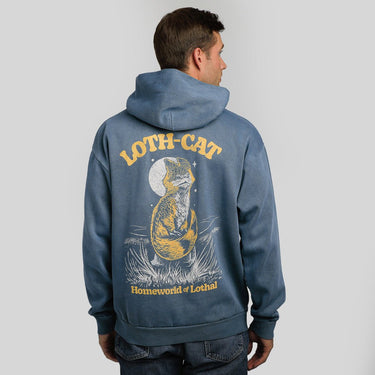 Loth Cat Vintage Wash Heavyweight Hoodie - Heroes & Villains-Star Wars-Hoodie