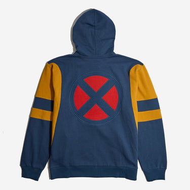 X-Men Color Block Zip-Up Hoodie - Heroes & Villains-Marvel-Hoodie