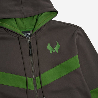 Doctor Doom Colorblock Zip-Up Hoodie - Heroes & Villains-Marvel-Hoodie
