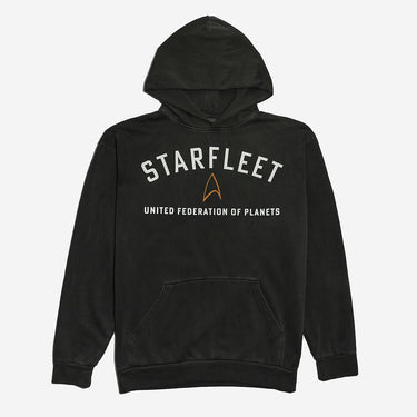 Starfleet Vintage Wash Heavyweight Hoodie - Heroes & Villains-Star Trek-Hoodie