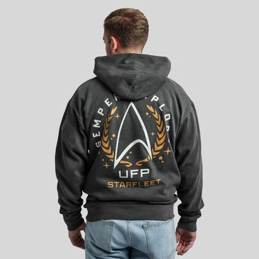 Starfleet Vintage Wash Heavyweight Hoodie - Heroes & Villains-Star Trek-Hoodie