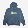 X-Men Vintage Wash Heavyweight Hoodie - Heroes & Villains-Marvel-Hoodie