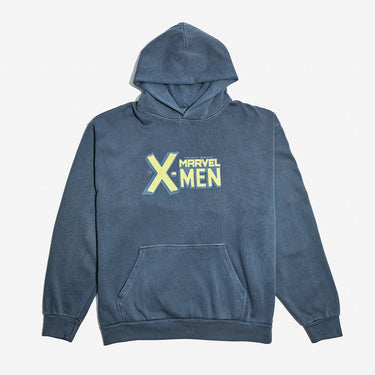 X-Men Vintage Wash Heavyweight Hoodie - Heroes & Villains-Marvel-Hoodie