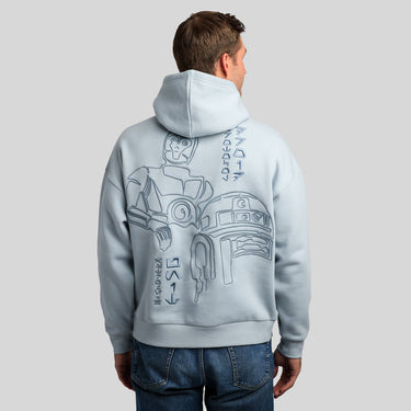 Droids 3D Embroidered Heavyweight Hoodie - Heroes & Villains-Star Wars-Hoodie