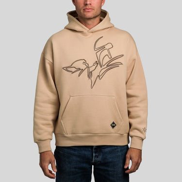 Mandalorian 3D Embroidered Heavyweight Hoodie - Heroes & Villains-Star Wars-Hoodie