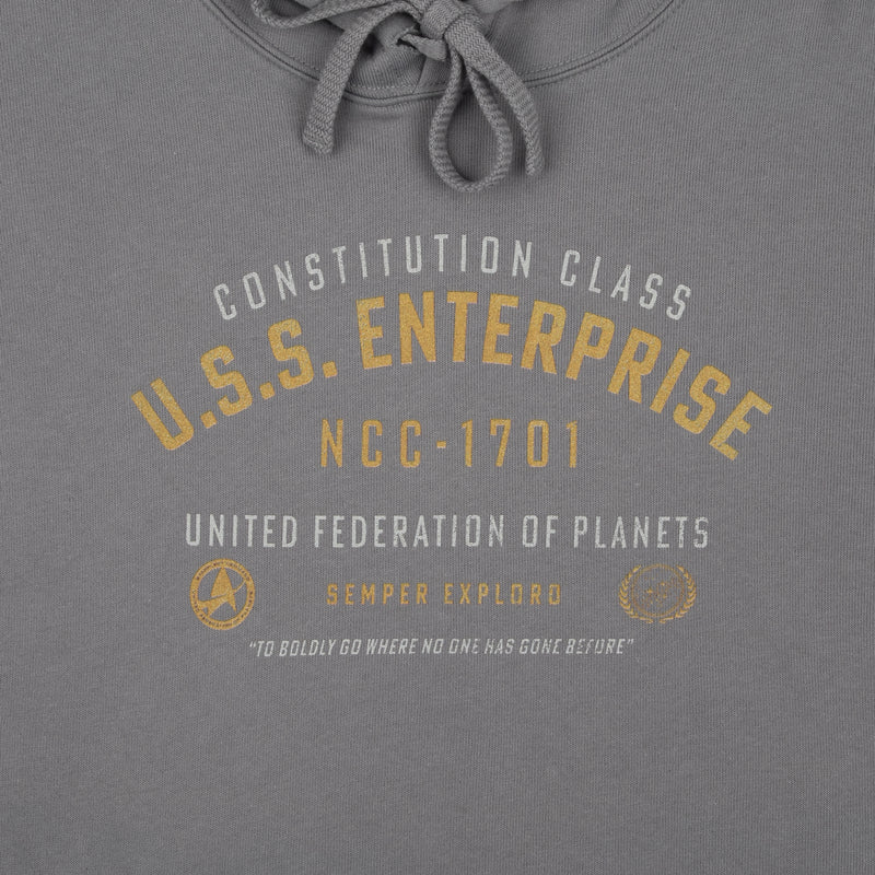 USS Enterprise Cropped hoodie