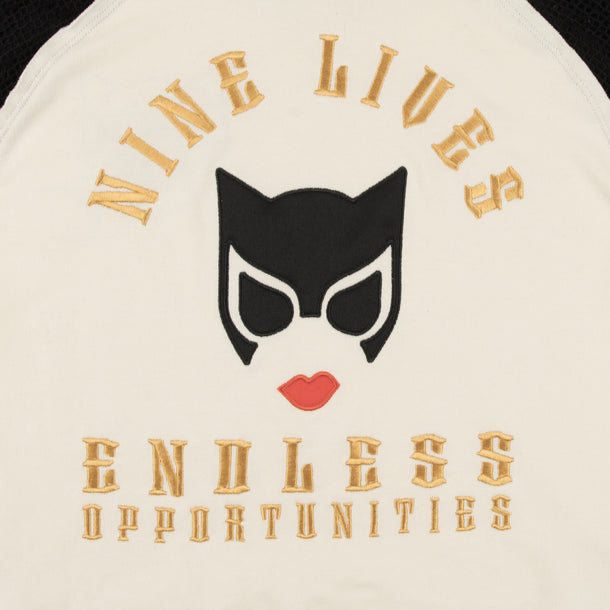 Catwoman Nine Lives Cropped Hoodie
