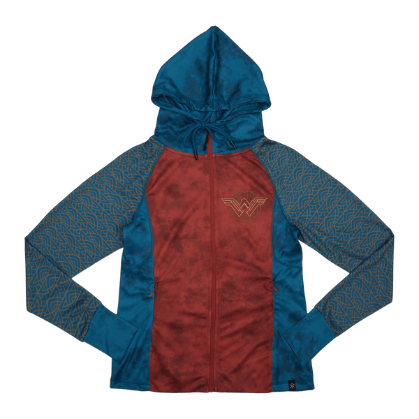 DC Comics Wonder Woman Athletic Zip Hoodie | Heroes & Villains