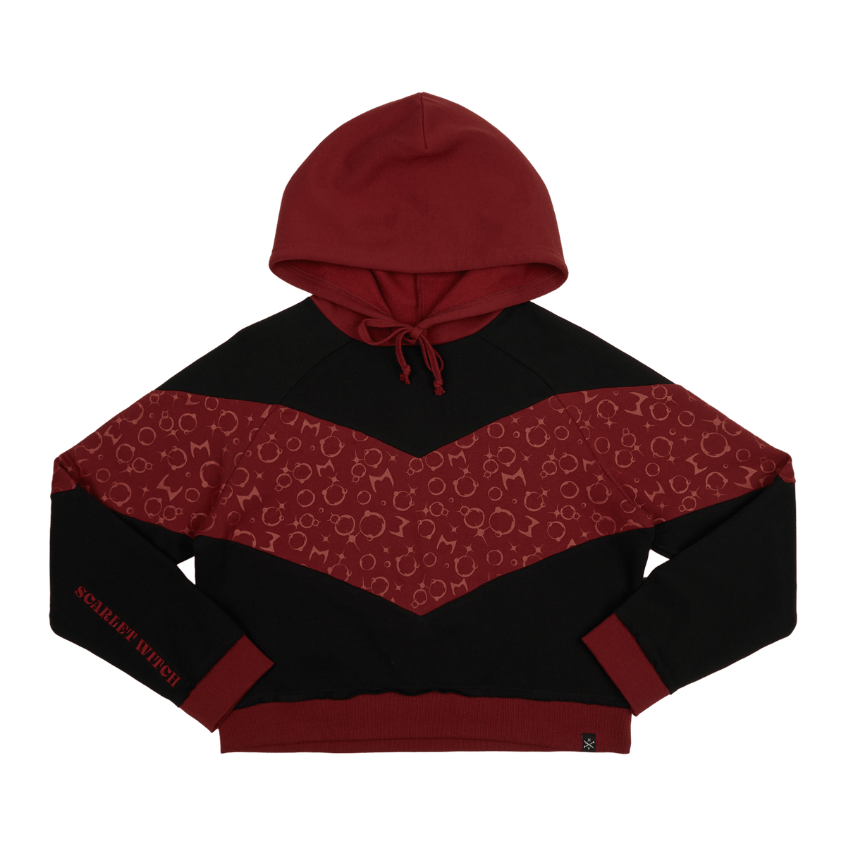 Marvel Scarlet Witch Cropped Hoodie Official Apparel Accessories Heroes Villains Marvel