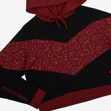Scarlet Witch Cropped Hoodie - Heroes & Villains-Marvel-Cropped Hoodie
