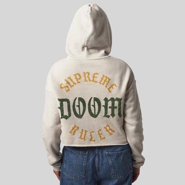 Supreme Ruler Doom Cropped Hoodie - Heroes & Villains-Marvel-Cropped Hoodie