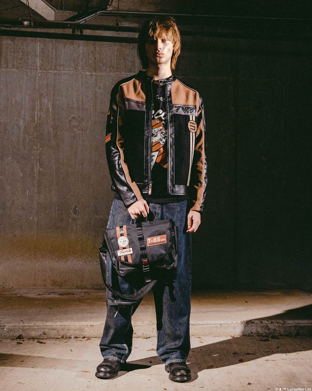 Rebel X Wing Racer Moto Jacket