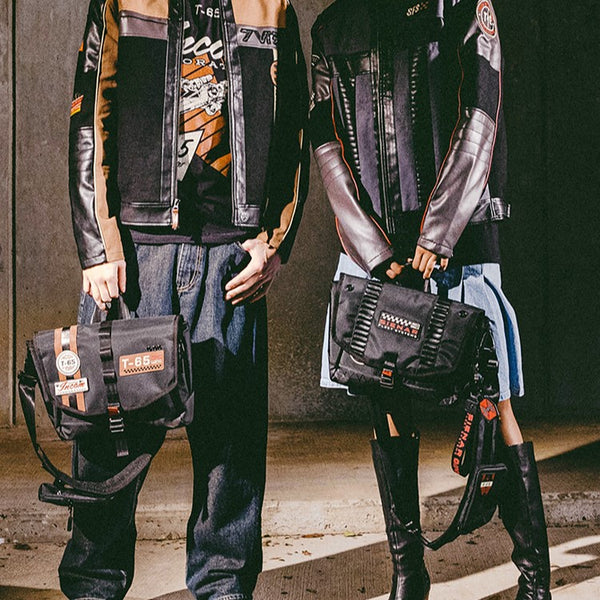 a couple of people posing for a picture
