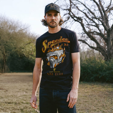 Star Wars Speeder Bike Flames Tee