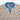 Patterned shirt with blue collar and Star Wars label on a white background