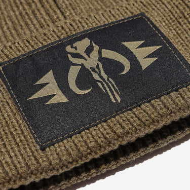 Mandalorian Patch Knit Beanie - Heroes & Villains-Star Wars-Beanie