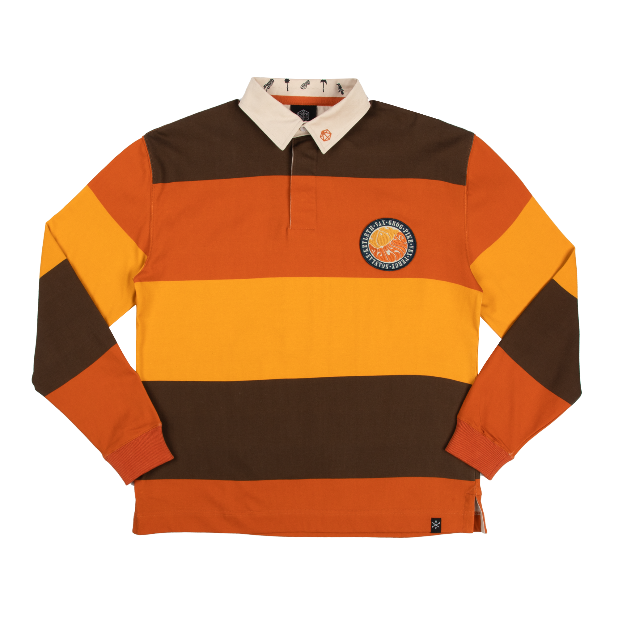 Vox Machina Striped Rugby Shirt