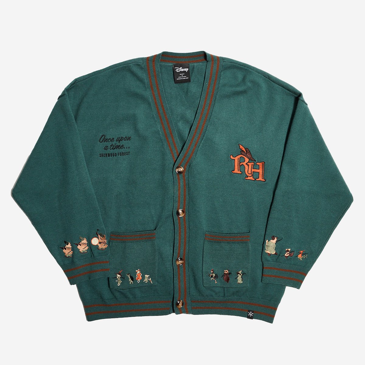 Robin Hood Marching Procession Knit Cardigan