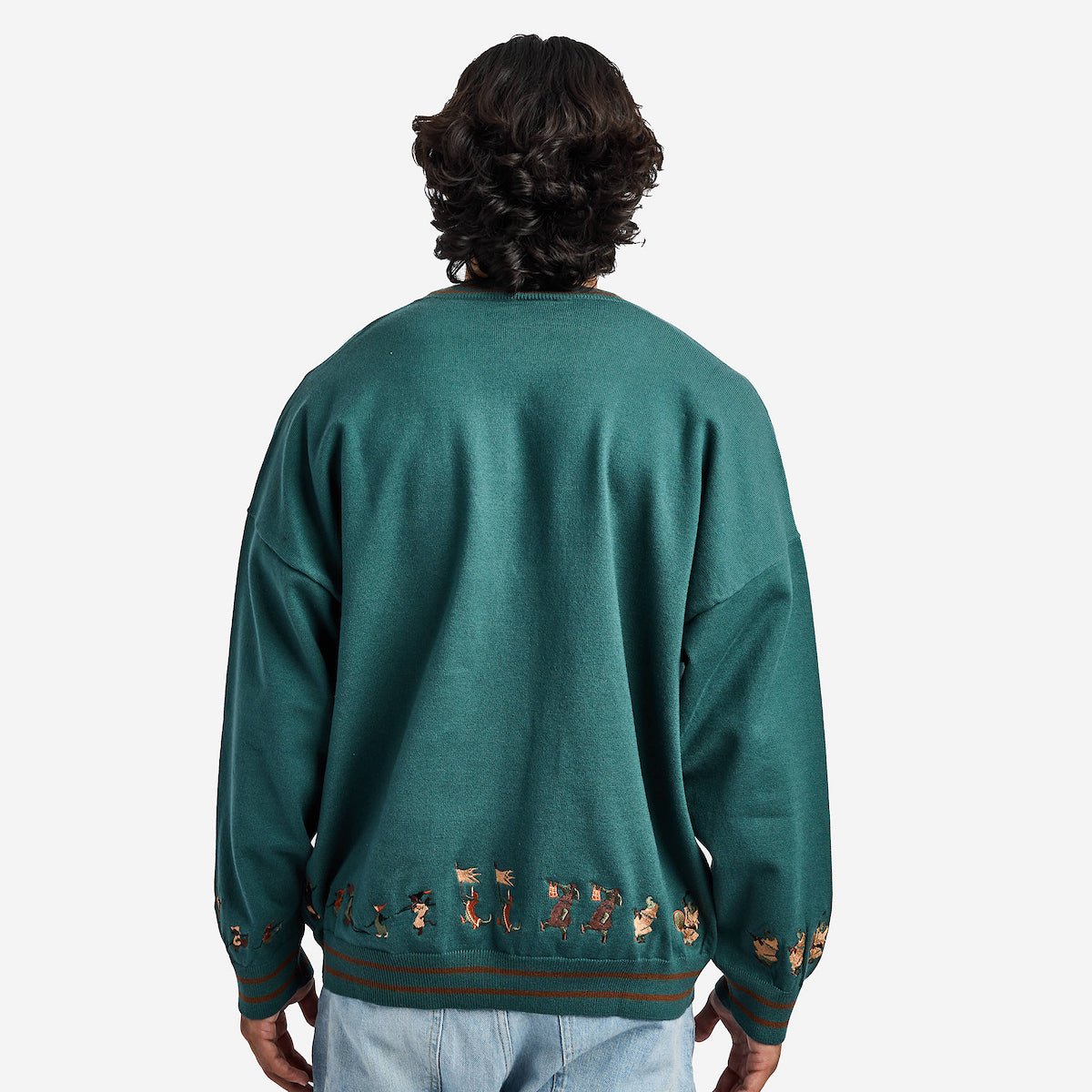 Robin Hood Marching Procession Knit Cardigan