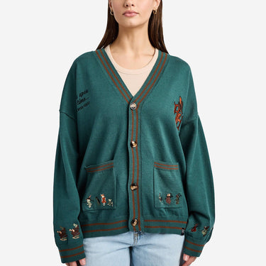 Robin Hood Marching Procession Knit Cardigan