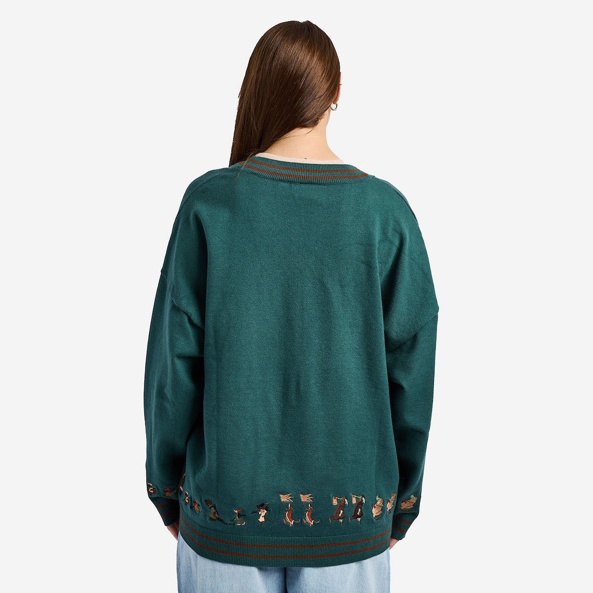 Robin Hood Marching Procession Knit Cardigan
