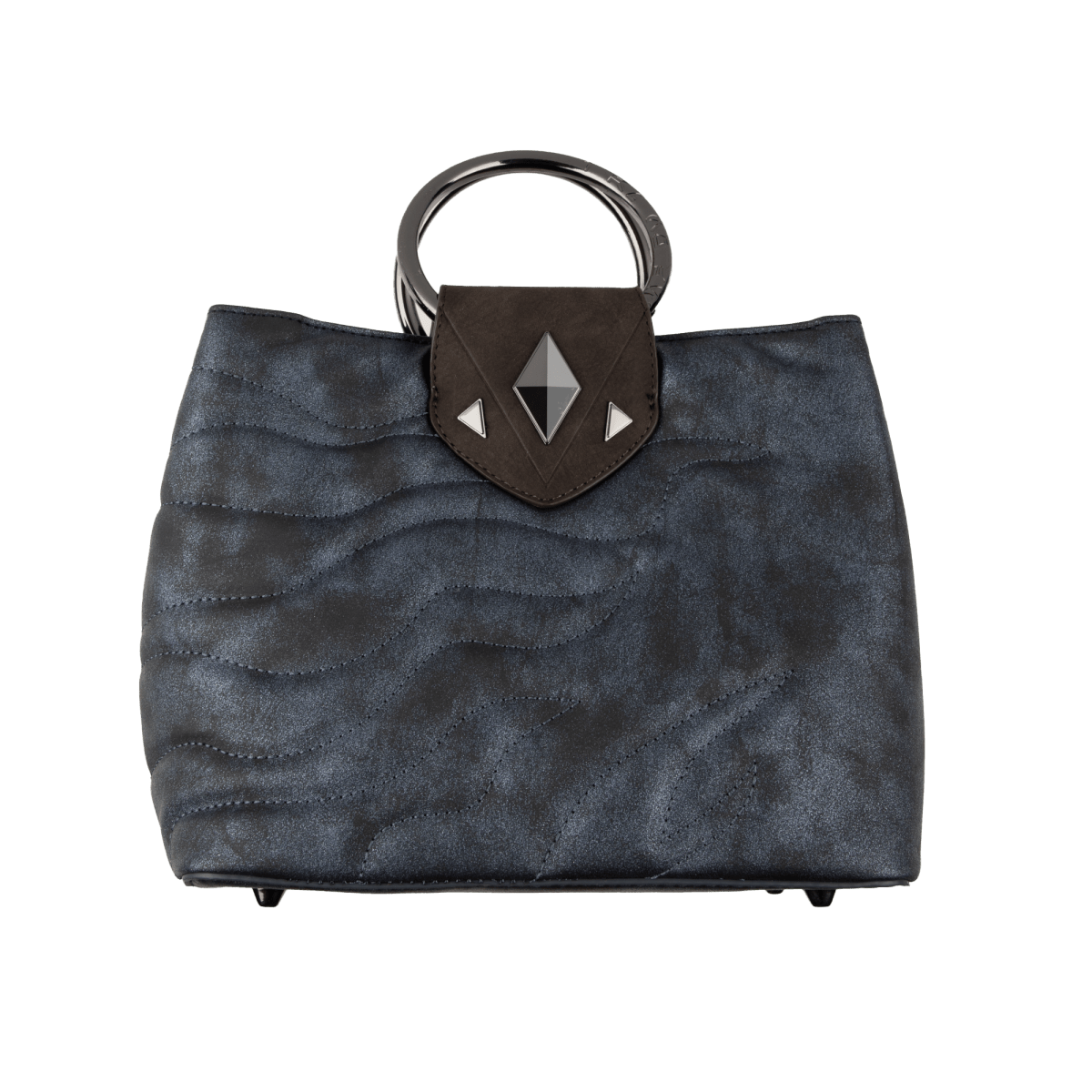 Ahsoka Metal Handle Handbag