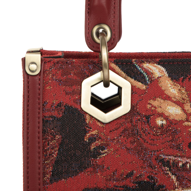 Dungeons & Dragons Tapestry Red Handbag