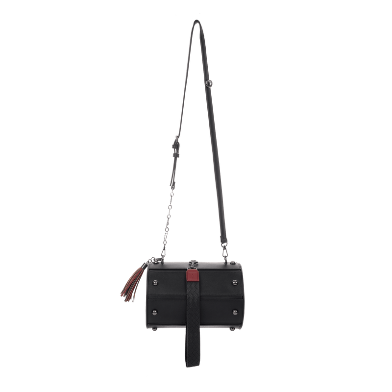 DC Comics Harley Quinn Barrel Handbag with Removeable Shoulder