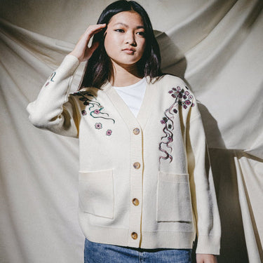Persephone Cherry Blossom Cardigan