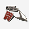 Star Trek Trio Enamel Pin Set - Heroes & Villains-Star Trek-Enamel Pin
