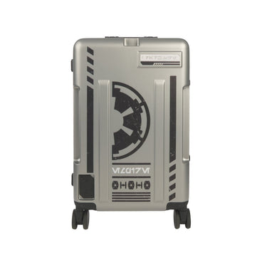 Front View Star Wars Imperial Carry-On Suitcase, Darth Vader-Inspired Luggage by Heroes & Villains