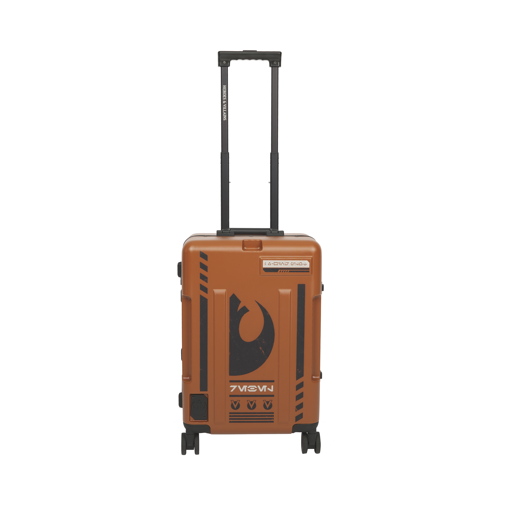 Orange Rebel Carry-On Suitcase