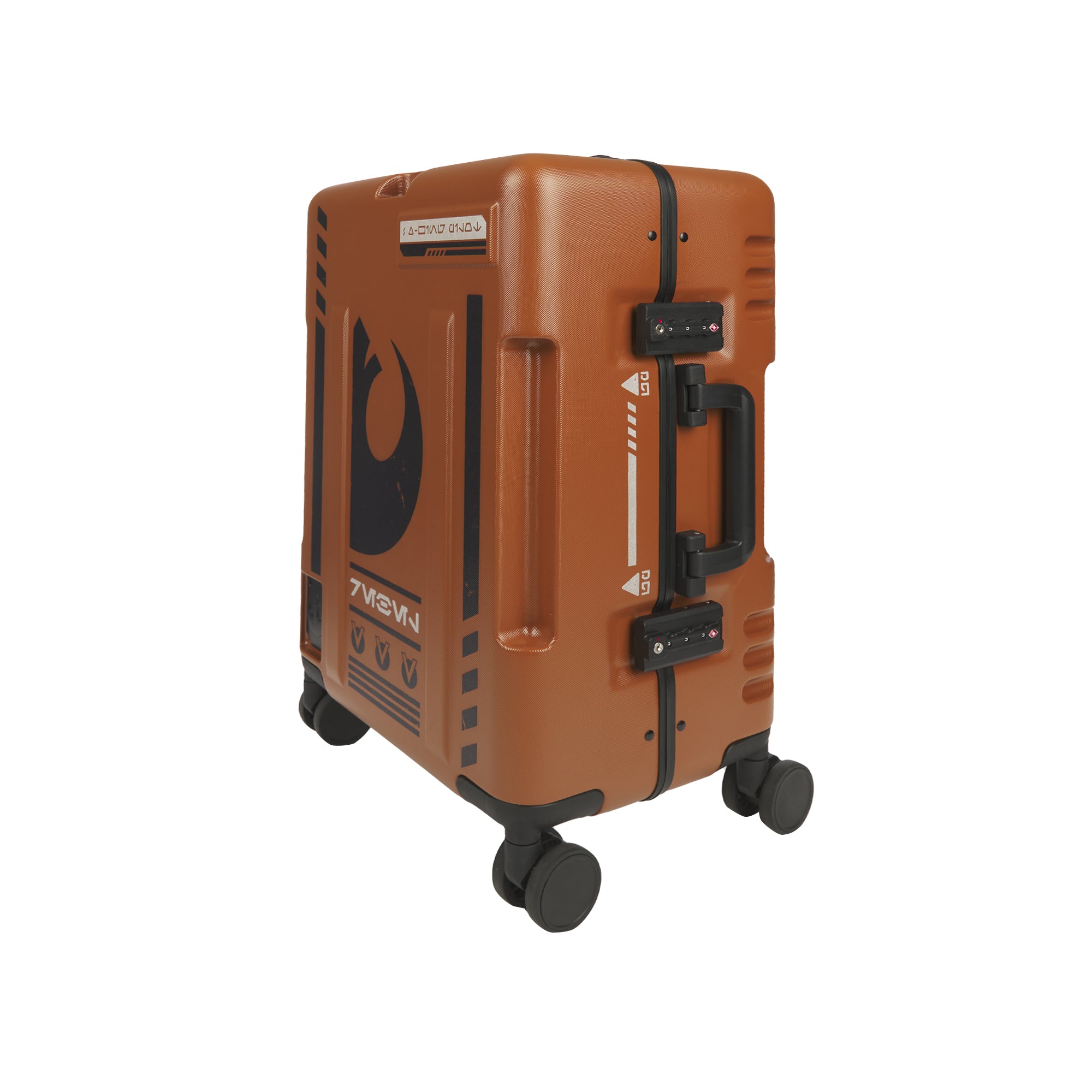 Orange Rebel Carry-On Suitcase