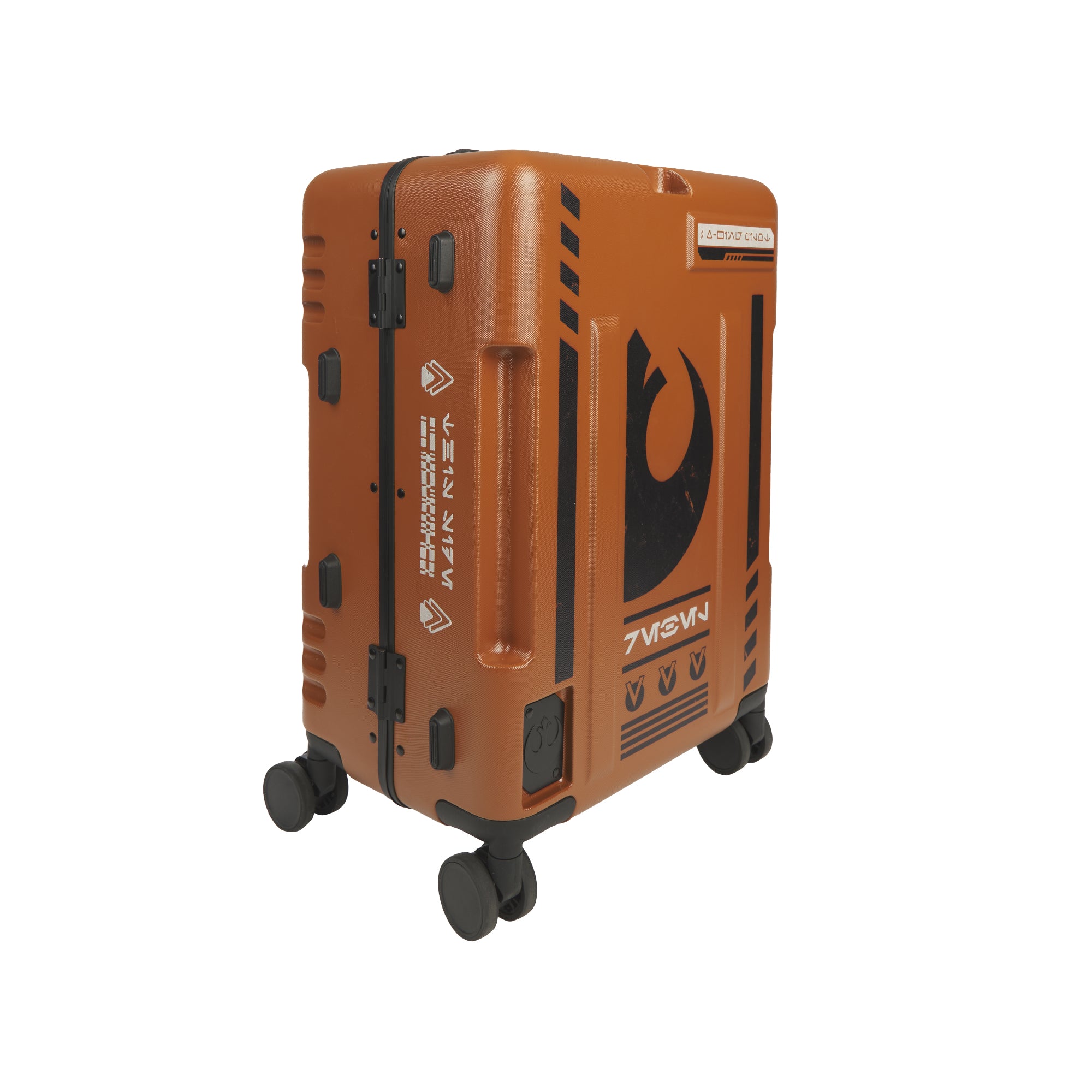 Orange Rebel Carry-On Suitcase