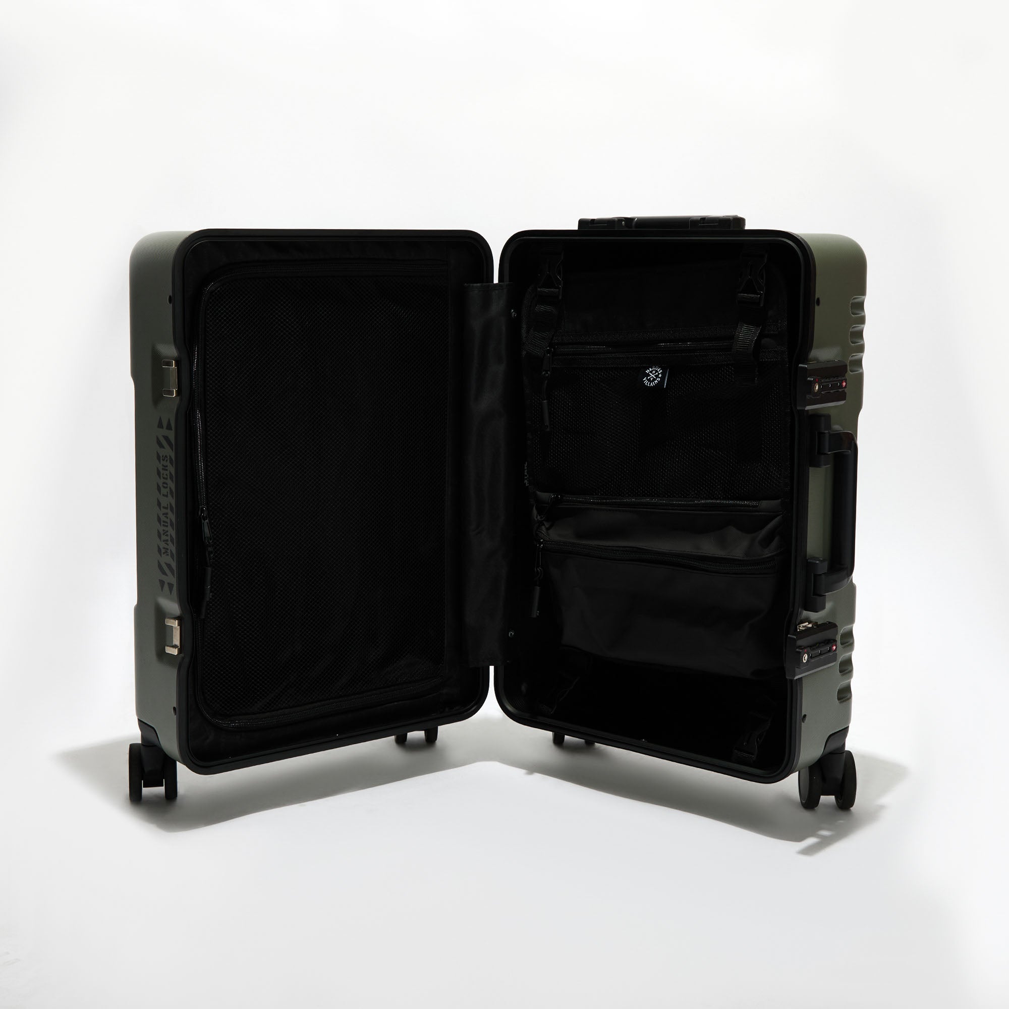 Green Mandalorian Carry-On Suitcase