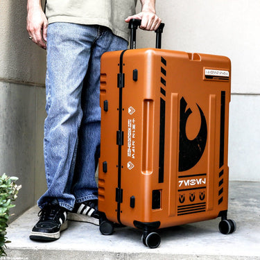 Rebel Skyrider Check-In - Heroes & Villains-Star Wars-Checked Suitcase