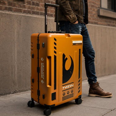 Rebel Skyrider Check-In - Heroes & Villains-Star Wars-Checked Suitcase